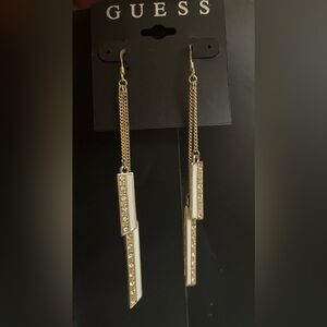 Guess dangle earrings